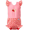 Happy Nappy™ Swimsuit Strawberry Fields Frill