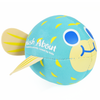 Neoprene Pufferfish Pool Ball Blue