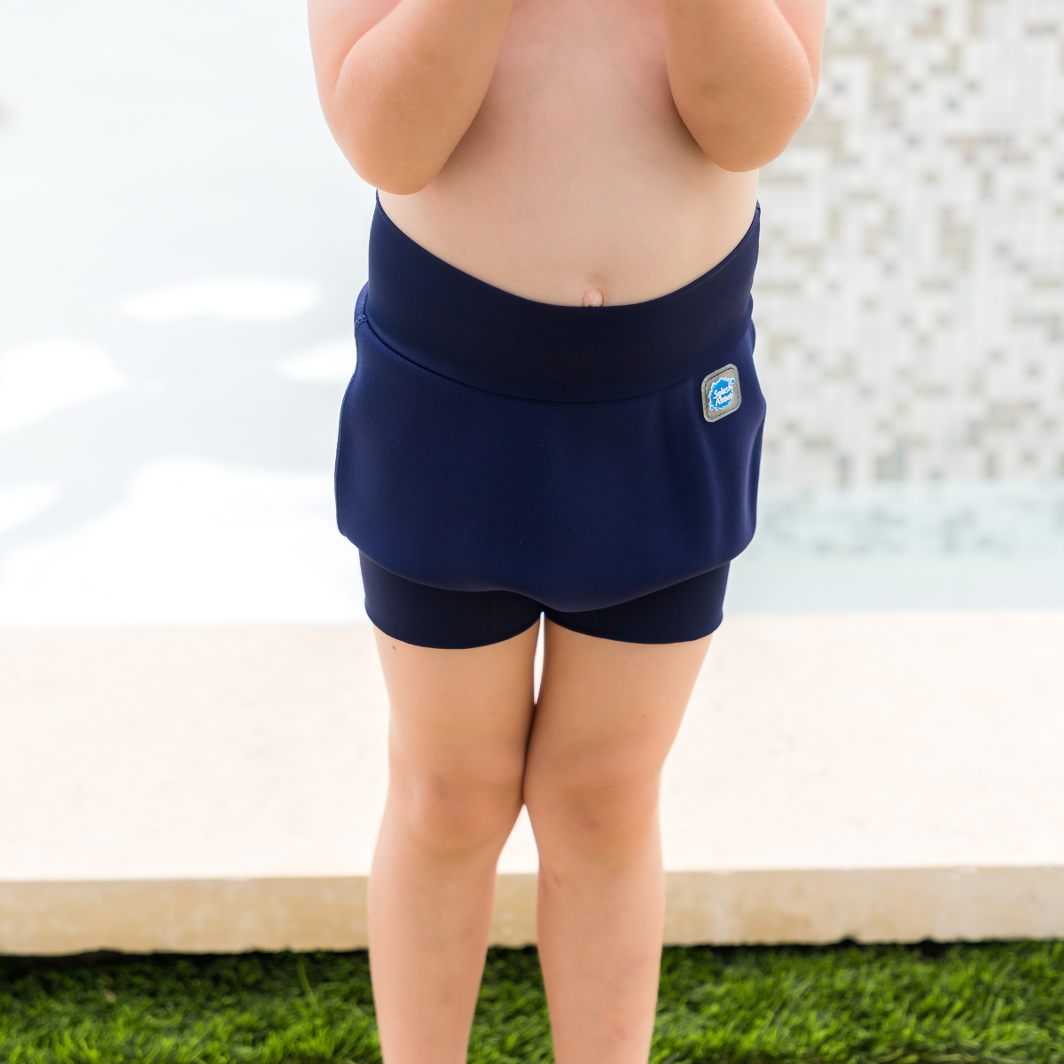 Kids Splash Shorts Navy