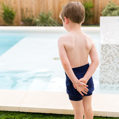 Kids Splash Shorts Navy